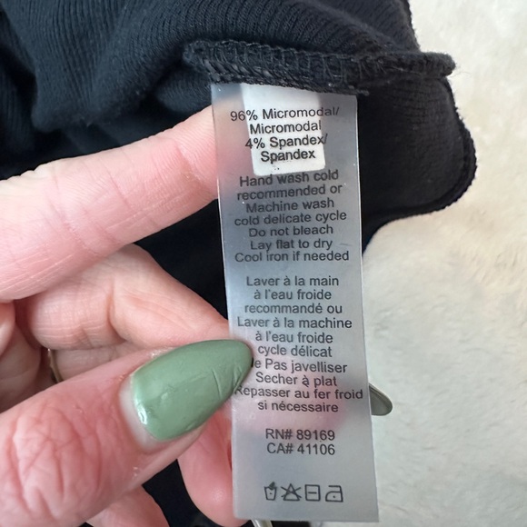 ATM Anthony Thomas Melillo long sleeve bodysuit - Picture 4 of 4